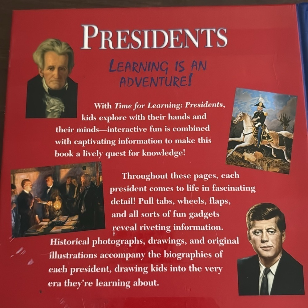 Time For Learning Presidents Book - Picture 2 of 3
